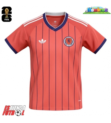 Escocia Segunda Equipación Mundial 2026 Manga Corta